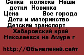 Санки - коляски “Наши детки“ Новинка 2017 › Цена ­ 4 090 - Все города Дети и материнство » Детский транспорт   . Хабаровский край,Николаевск-на-Амуре г.